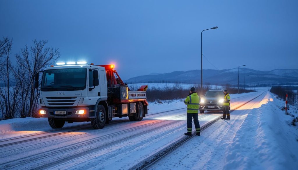 Kış Aylarında Yol Yardım Hizmetleri