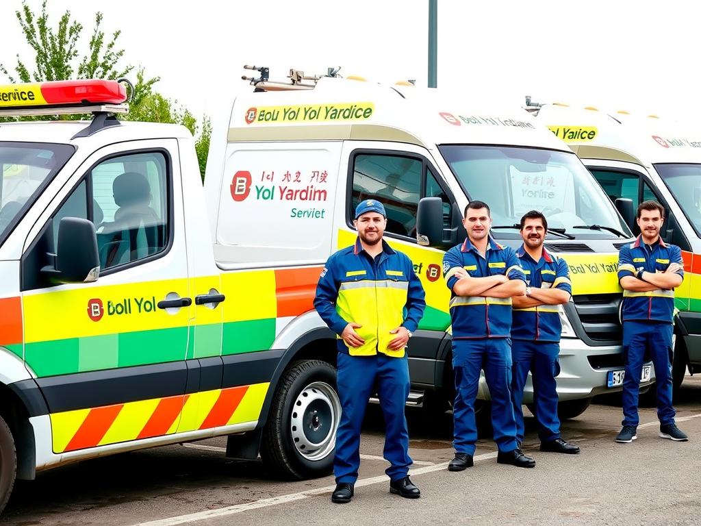 Bolu Yol Yardım profesyonel ekibi ve araçları